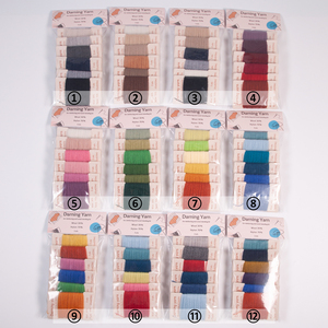 Kit de fil <span class=keywords><strong>à</strong></span> coudre en <span class=keywords><strong>laine</strong></span> pour réparation, 6 couleurs, 960m, fil multicolore pour réparer les vêtements et les chaussettes - Product Image 1