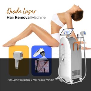 Attrezzatura professionale di bellezza per la macchina di epilazione Laser 808 con diodo di raffreddamento del ghiaccio indolore - Product Image 1