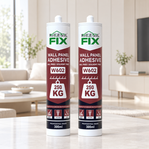 Colle adhésive pour panneaux muraux <span class=keywords><strong>MS</strong></span> sans clous, écologique, non corrosive, adhésif de construction, vente en gros d'usine OEM ODM - Product Image 1