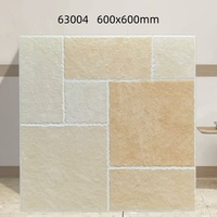 Carrelage Céramique Moderne 600x600mm Antidérapant Antibactérien pour Salle de Bain Résidentielle, Villa, Décoration de Centre Commercial