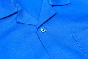 Camisa de Trabajo FRC Personalizada, Resistente al Fuego, Antiestática, Resistente a Ácidos, de Algodón Azul Metallurgico Químico, Larga Duración - Product Image 5