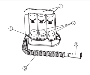 2025 nouveaux produits spiromètre incitatif Tr-Ball, spiromètre de haute qualité, utilisation de l'entraînement en rééducation - Product Image 2