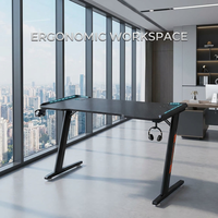 Bureau de Gaming AOR Esports pour Cybercafé et Bureau, Design Moderne, Éclairage RGB Multiple, Plateau de Classe E0, Vente en Gros Directe Usine Transfrontalière