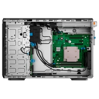 Server Dell T360 Tower 4.5U Ramah Kantor Single Socket 4 DIMM DDR5 PCIe 5.0 GPU SAS SATA untuk SDS VDI Analisis Data