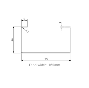 Hình chữ <span class=keywords><strong>C</strong></span> tạo thành máy cho <span class=keywords><strong>c</strong></span>ột kệ giá <span class=keywords><strong>c</strong></span>ột/Chùm/khung/Hỗ trợ/nghiêng hỗ trợ tạo thành máy - Product Image 4