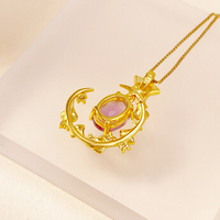 Pendentif en améthyste naturelle avec chaîne en argent sterling 925 pour elle, collier fin en cristal violet en forme de cœur, bijoux pour anniversaire