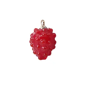 水果珠新魅力设计珠子批发热卖可爱水果配件手机装饰DIY珠子