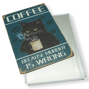 Decoración pared bar artesanías impresión antigua Retro signo Vip Lounge Vintage Metal cartel logo estaño coche placa gran oferta - Product Image 6