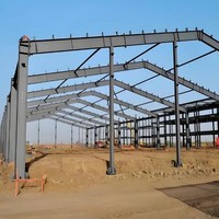Estructura de acero ligero de alta calidad Techo de metal de alta resistencia para almacén de acero y taller Procesamiento de soldadura directa de fábrica