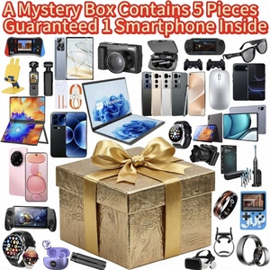 Caja Misteriosa con Garantía de Smartphone, Electrónicos, Smartphone 5G, Tablet, Reloj Inteligente, Auriculares, <span class=keywords><strong>5</strong></span> Piezas, Caja Sorpresa - Product Image 1