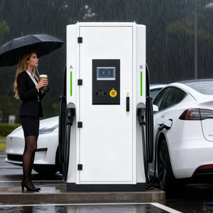 เครื่องชาร์จพกพา 7kW 20kW 30kW 40kW 60kW สถานีชาร์จรถยนต์ไฟฟ้าแบบเคลื่อนย้ายได้ DC CCS2 CCS1 เครื่องชาร์จรถยนต์ไฟฟ้าแบบเคลื่อนที่ DC - Product Image 4