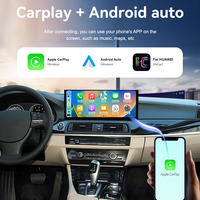 ZWNAV Écran IPS 15,6 pouces USB TV Carplay pour BMW Série 5 F10 2010-2017 Navigation GPS Android 15 Lecteur CD 2DIN Autoradio