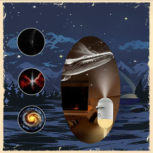 USB Planetarium Galaxy <strong>Moon</strong> Projection Lamp Kids Starry Romantic LED Ambient Ceiling Room Projector <strong>Night</strong> <strong>Lights</strong> for Bedroom Car - Product Image 3