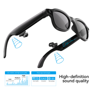 Lunettes intelligentes IA avec enregistreur vidéo, traduction de musique et appels, caméra et recharge sans fil - Product Image 3