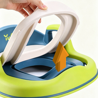 Ensemble toilette et marchepied pour enfants, ensemble toilette antidérapant pour enfants avec poignée, ensemble d'apprentissage de la propreté pour bébés garçons et filles