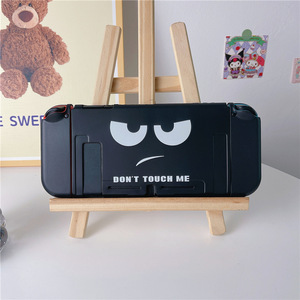 <span class=keywords><strong>Expression</strong></span> de dessin animé drôle pour nintendo switch oled case split console de jeu shell soft ns housse de protection protection contre les chutes - Product Image 6