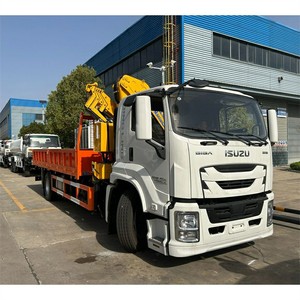 Nueva Grúa Hidráulica Articulada de 8 Toneladas, Camión 4x2 con Grúa Plegable Montada en Camión para Elevación en Construcción - Product Image 2