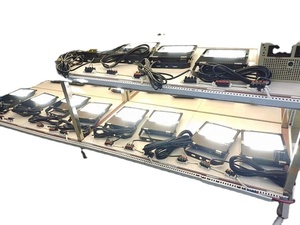 ไฟสปอร์ตไลท์พลังงานแสงอาทิตย์แบบบางพิเศษ รุ่นท็อปแฟชั่น 10W-50W พร้อมไฟ LED สีฟ้า 300W-1000W สำหรับสวนภายนอกอาคาร IP66 200W-400W - Product Image 5