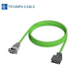 Cáp mã <span class=keywords><strong>h</strong></span>óa Cáp tín hiệu được lắp ráp sẵn 6fx3002-2db20 ABS. Cáp truyền thông bộ mã <span class=keywords><strong>h</strong></span>óa kết nối chuyển động thích <span class=keywords><strong>h</strong></span>ợp cho Siemens - Product Image 1