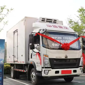 Camion d'entreposage frigorifique mobile efficace de transport de marchandises surgelées commerciales marchandises à basse température - Product Image 5