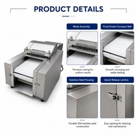 Machine à découper la viande congelée et fraîche, électrique, en acier inoxydable, haute capacité, pour kebab, shawarma, gyros, doner, boucherie