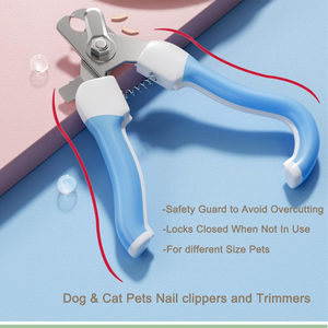 Cortauñas de Acero Inoxidable con Mango Antideslizante para Perros y Gatos, con Lima de Uñas Gratis - Product Image 2