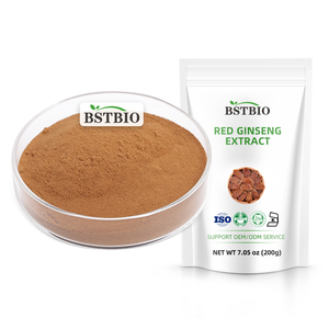 Bstbio Hàn Quốc Nhân Sâm gốc bột ginsenosides <span class=keywords><strong>10</strong></span>% <span class=keywords><strong>80</strong></span>% Hàn Quốc nhân sâm đỏ chiết xuất - Product Image 2