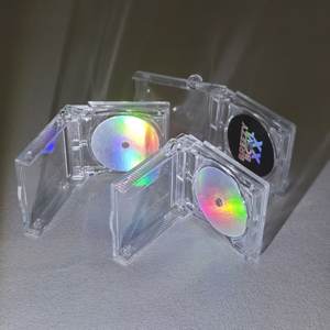 Porte-clés numérique intelligent en PVC, mini CD holographique, collection d'albums de musique vidéo créative NFC - Product Image 3