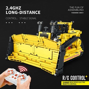 Bán buôn OEM RC earthmover D11 cơ khí buildozer DIY khối xây dựng Tương thích với tất cả các thương hiệu lớn kỹ thuật cho trẻ em - Product Image 6