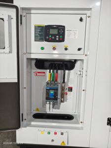 Generatore Diesel Brushless Stamford 1706A-E93TAG1 357KVA 250KW 50Hz ATS Insonorizzato 400/230V Trifase 4 Fili Raffreddato ad Acqua - Product Image 4