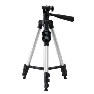 Compact Light Video Vlog Blogging Tripod Stand with Remote Control Cell Phone Holder Tripod Camera Tripod Stand