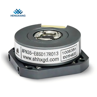 HENGXIANG MPN35 Encodeur Absolu Optique Servo AC BISS 55mm à Bride IP50 Capteur à Arbre Creux avec Vis et Clé de Montage