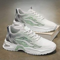 Chaussures de course décontractées pour hommes printemps-automne, respirantes, en maille souple, semelle épaisse, semelle intérieure EVA, style papa, chaussures de marche, Zapatos De Hombre