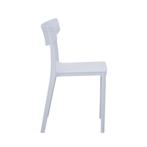 <span class=keywords><strong>Chaises</strong></span> <span class=keywords><strong>en</strong></span> <span class=keywords><strong>plastique</strong></span> empilables sans accoudoirs, robustes, modernes, élégantes, de luxe, blanches, pour salle à manger et restaurant, vente <span class=keywords><strong>en</strong></span> gros - Product Image 2