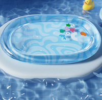 Matelas à eau pour chat Tapis à eau pour animaux de compagnie Grand chien Remplissage d'eau gonflable d'été Tapis de glace Cool épaissi Nid de chien Nid de chat