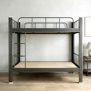 Lit superposé en métal pour le marché philippin, structure en acier durable et silencieuse, démontable pour un transport sécurisé, mobilier robuste - Product Image 1