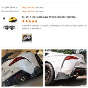 <span class=keywords><strong>GR</strong></span> <span class=keywords><strong>Supra</strong></span>-difusor trasero de fibra de carbono para Toyota, difusor con divisor lateral, estilo AG, <span class=keywords><strong>A90</strong></span> MK5 - Product Image 3