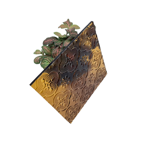 Verre laminé à motifs <span class=keywords><strong>bronze</strong></span> pour la décoration des murs-rideaux solaires - Product Image 1