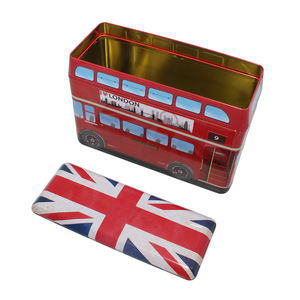 Boîte en forme de bus de <span class=keywords><strong>Londres</strong></span> pour cadeaux touristiques, fournitures événementielles et décoration d'intérieur d'inspiration vintage - Product Image 5