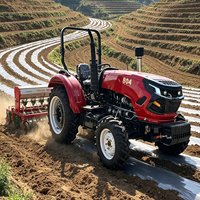 Livraison Rapide - Mini Tracteur Kubota 12cv 15cv 18cv Stable et Adapté aux Travaux de Fertilisation des Petits Vergers Sud-Américains