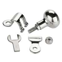 Bouton de commande rotatif pour volant de tracteur en acier inoxydable, accessoire intérieur durable pour la maniabilité et le contrôle de direction