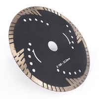 Disque de coupe turbo industriel de 6 pouces en titane pour le granit JDK