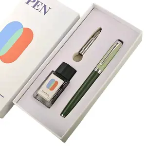 书法笔5种笔尖多色金属体多用途商务礼品学生培训班钢笔宽松