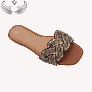 <span class=keywords><strong>Sandali</strong></span> e Ciabatte da <span class=keywords><strong>Donna</strong></span> per Esterni, Spiaggia e Tempo Libero, Molto Popolari e Comodi, Versatili con Perline - Product Image 5