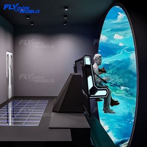 Simulateur de cinéma volant VR multijoueur 9D/7D/5D/XD, projecteur, équipement d'amusement - Product Image 4