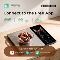 Votre LOGO ICI - Balance de Cuisine Intelligente pour Nutrition, Balance Alimentaire Numérique avec Synchronisation APP, Analyse Nutritionnelle, Vente en Gros OEM ODM