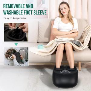 Massaggiatore Elettrico per <span class=keywords><strong>Piedi</strong></span> con Funzione Shiatsu, Calore, Compressione d'Aria e <span class=keywords><strong>Massaggio</strong></span> Rotante, Adatto per Taglia 12 da <span class=keywords><strong>Uomo</strong></span> - Product Image 5
