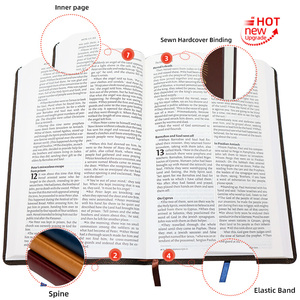 <span class=keywords><strong>Biblia</strong></span> Católica de Lujo con Impresión de Alta Calidad, Cubierta de Cuero PU Suave, Papel Offset, Estampado en Lámina Dorada, <span class=keywords><strong>Biblia</strong></span> Personalizada con Tapa Blanda - Product Image 2