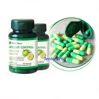Comprimés minces à base de plantes personnalisés OEM pilules à base de plantes de supplément pour contrôle du poids capsules Fast Fit Green Detox Fast Tummy