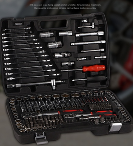 216PCS Professional Hand <b>Tool</b> <b>Set</b> | <b>Mechanic</b> Socket Wrench Kit With Hard Case OEM 1 Year Warranty for Home & Auto Repair 216pcs - Product Image 5